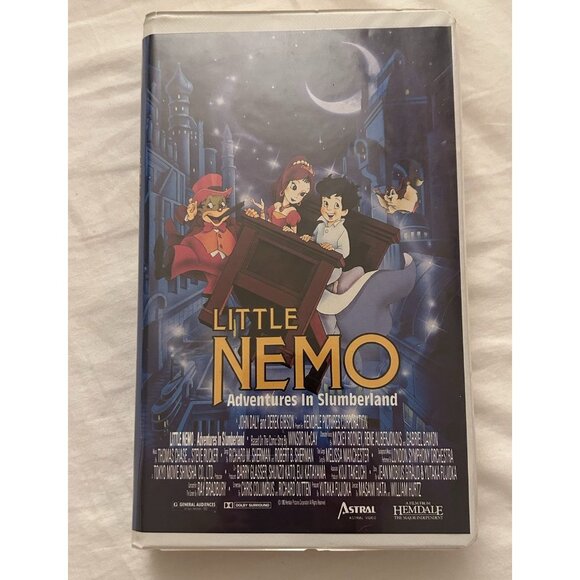 Little Nemo Adventures in Slumberland VHS Video Cassette Tape - Picture 1 of 5